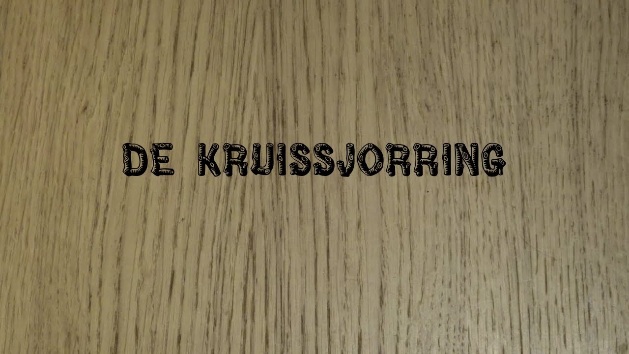 Knopen 04: De kruissjorring