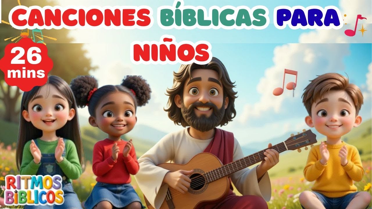 Canciones Bíblicas para Niños | Escuela dominical | Jesús me ama y más canciones de alabanza