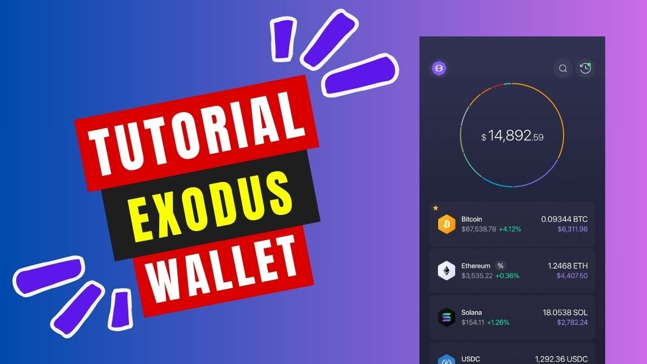 Tutorial Lengkap Wallet EXODUS !! Dompet Crypto Terbaik dan Aman untuk Pemula