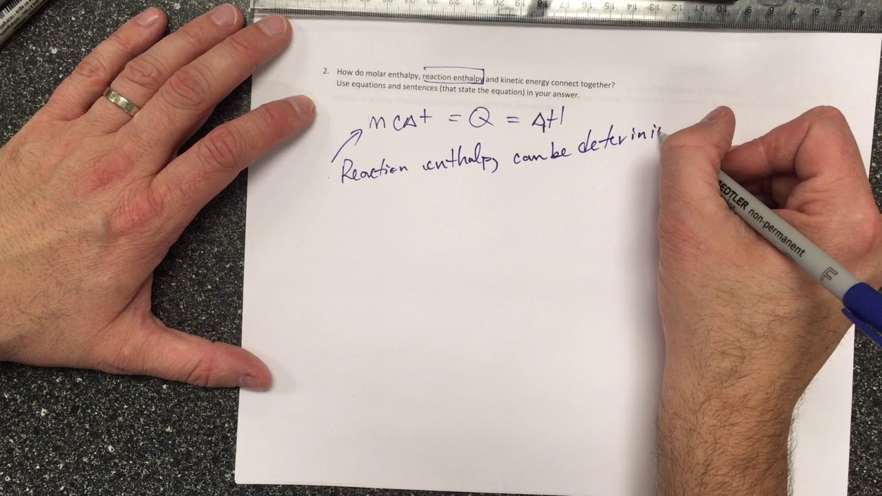 Molar Enthalpy and Calorimeters - Basics