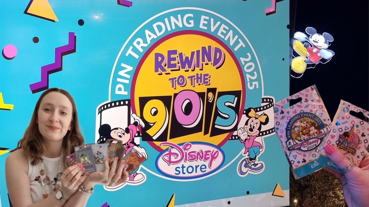 LONDON DISNEY STORE PIN TRADING EVENT | Exclusive Pins, 5 Hour Queue & My Experience