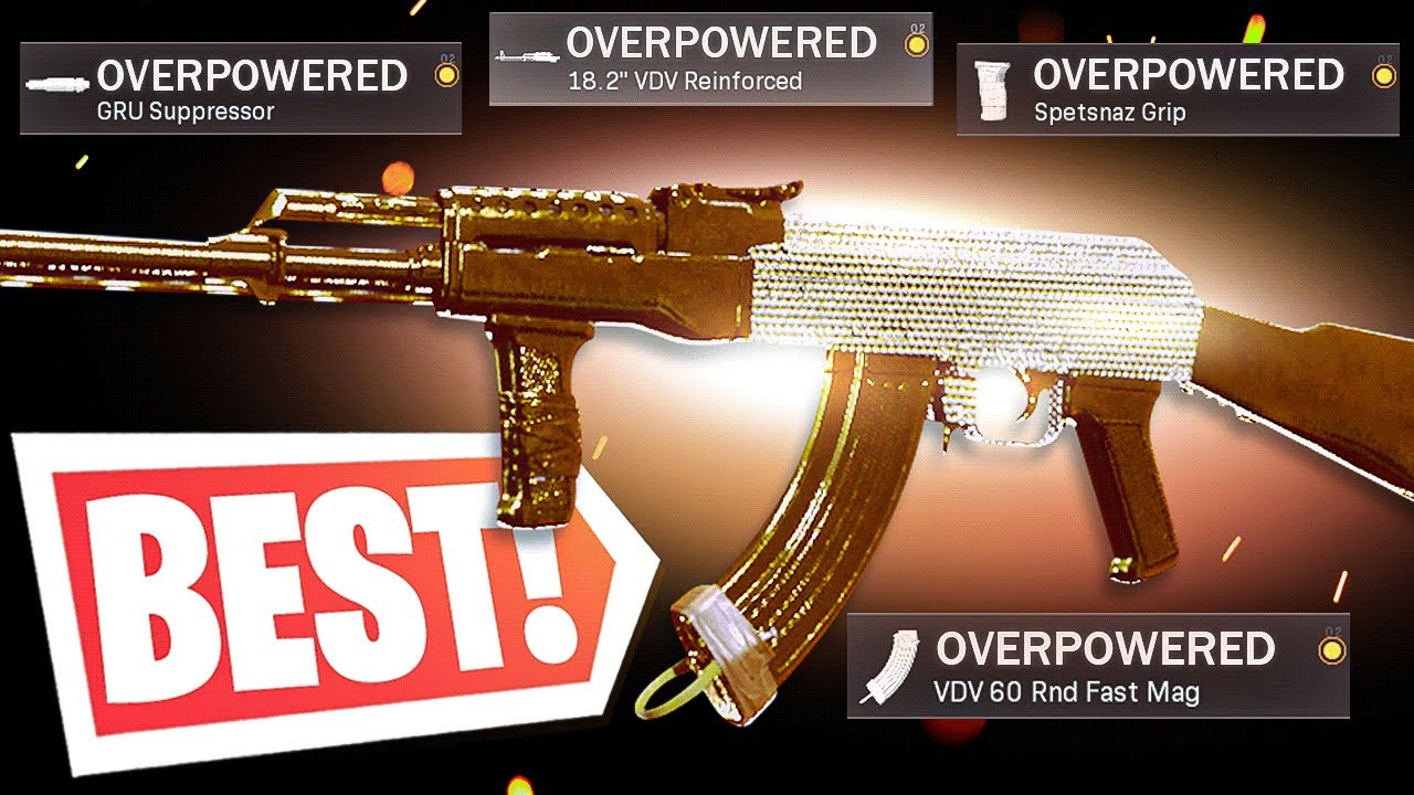 CHANGE YOUR AK-47 CLASS *IMMEDIATELY*.. OVERPOWERED! (Best AK-47 Class) Cold War
