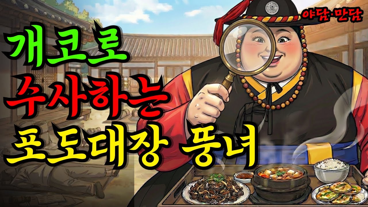 조선명탐정 뚱녀,천재적인 능력으로 역관이되다. |야담|만담|전설|옛날이야기|사연