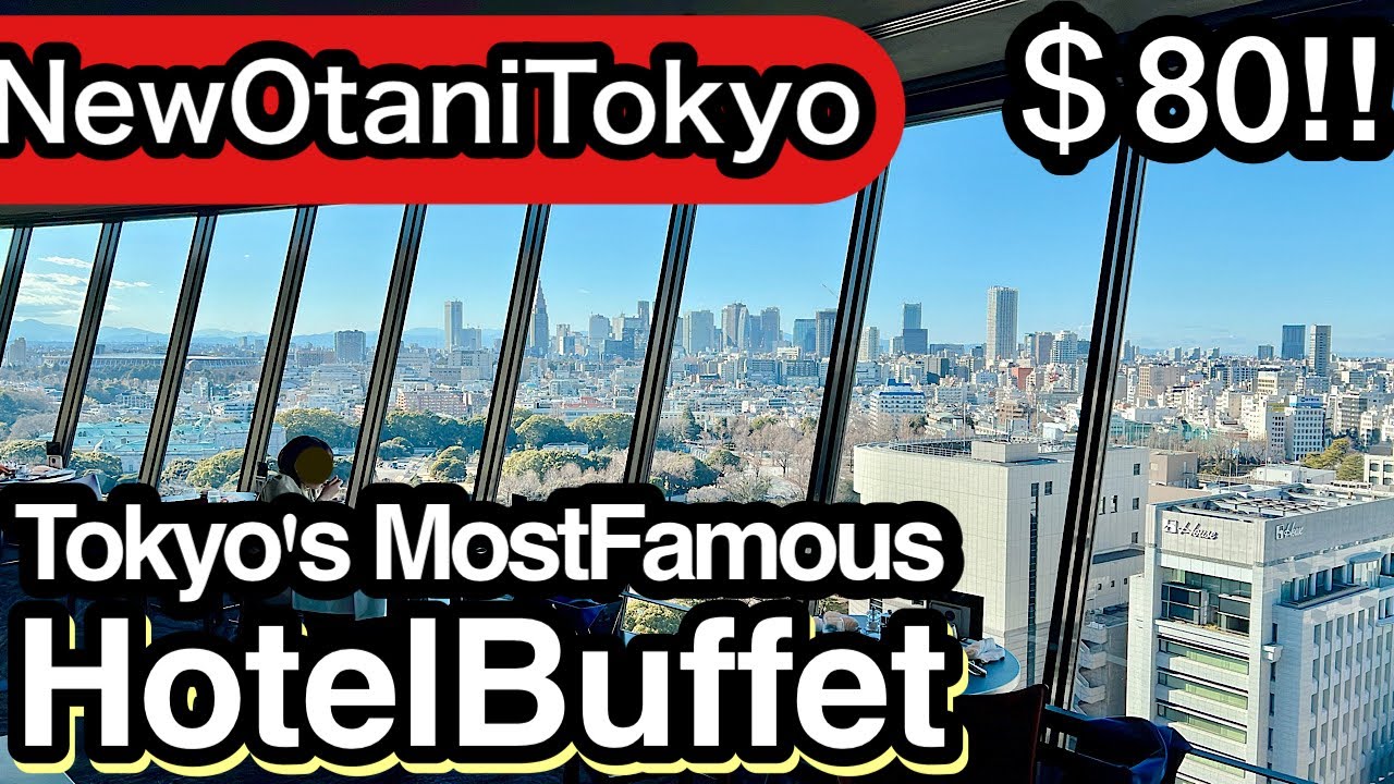 The buffet at The New Otani Tokyo is the most admired buffet in Japan