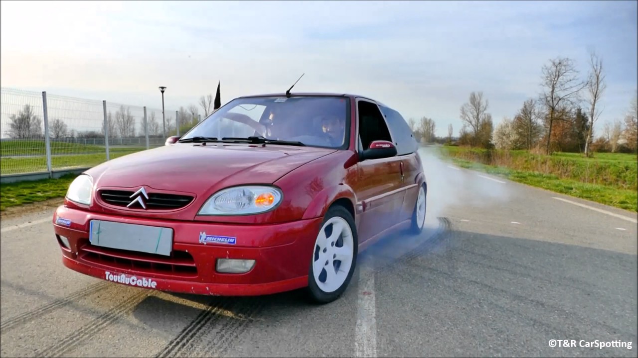 Tout au cable en Citroën Saxo VTS 16v by Mendes !