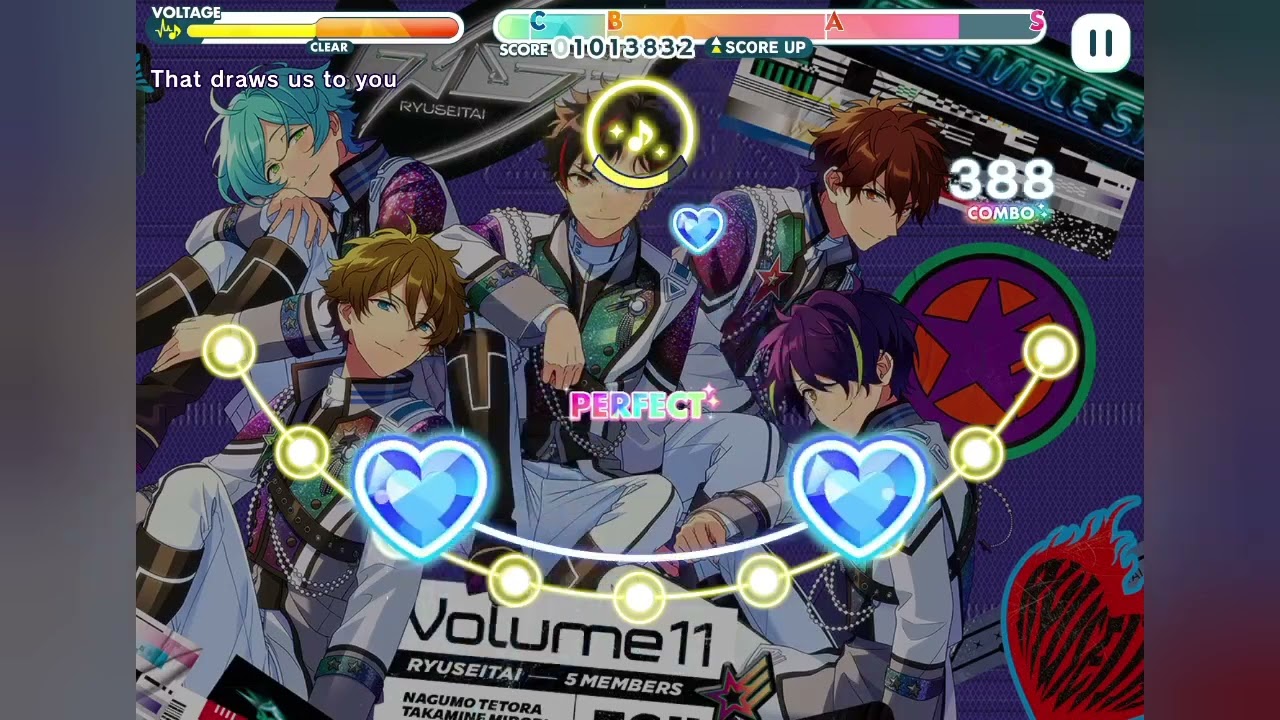 [Ensemble Stars] Ryuseitai - New Daybreak [EXPERT Lv. 25] PERFECT COMBO