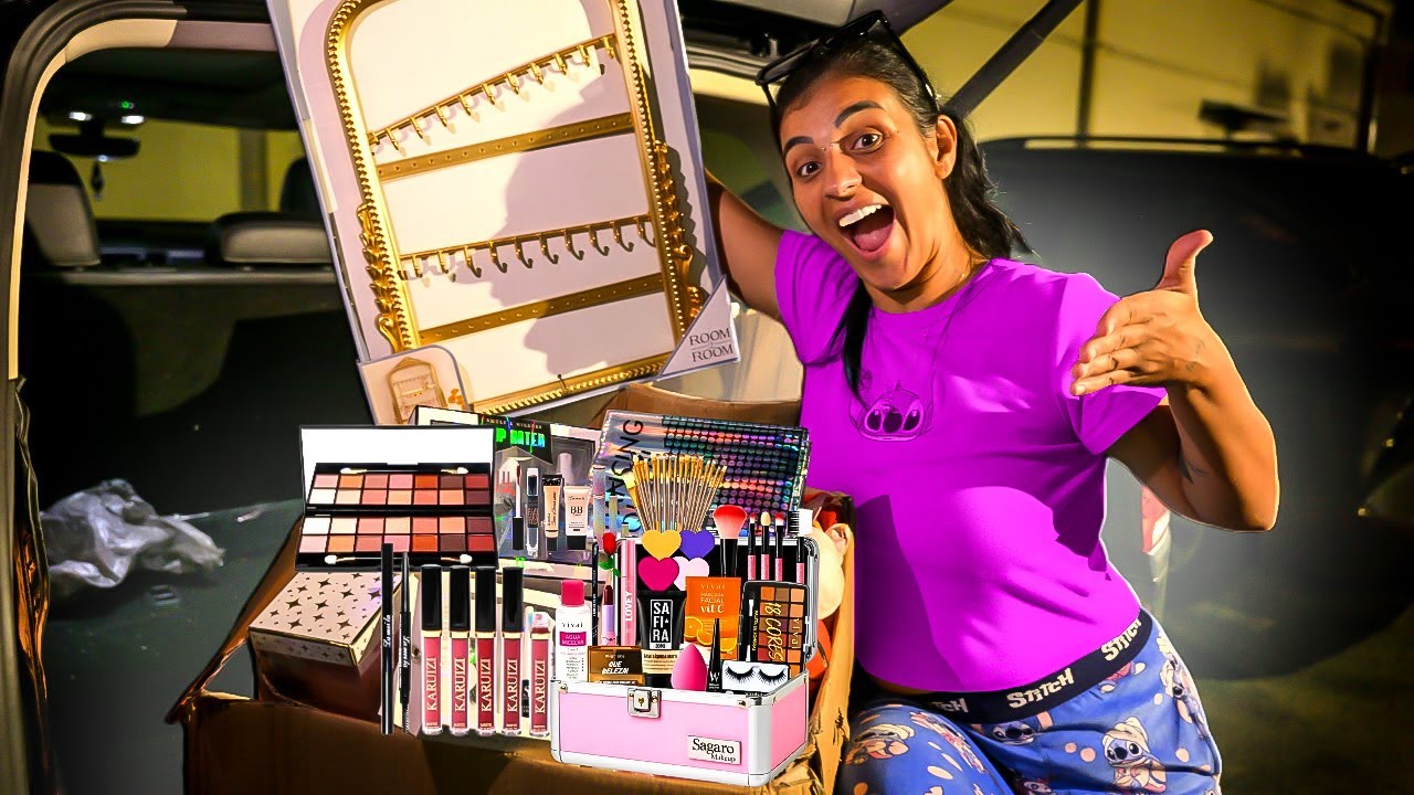 Descarte Americano, 30 mil reais de Maquiagens no Lix0
