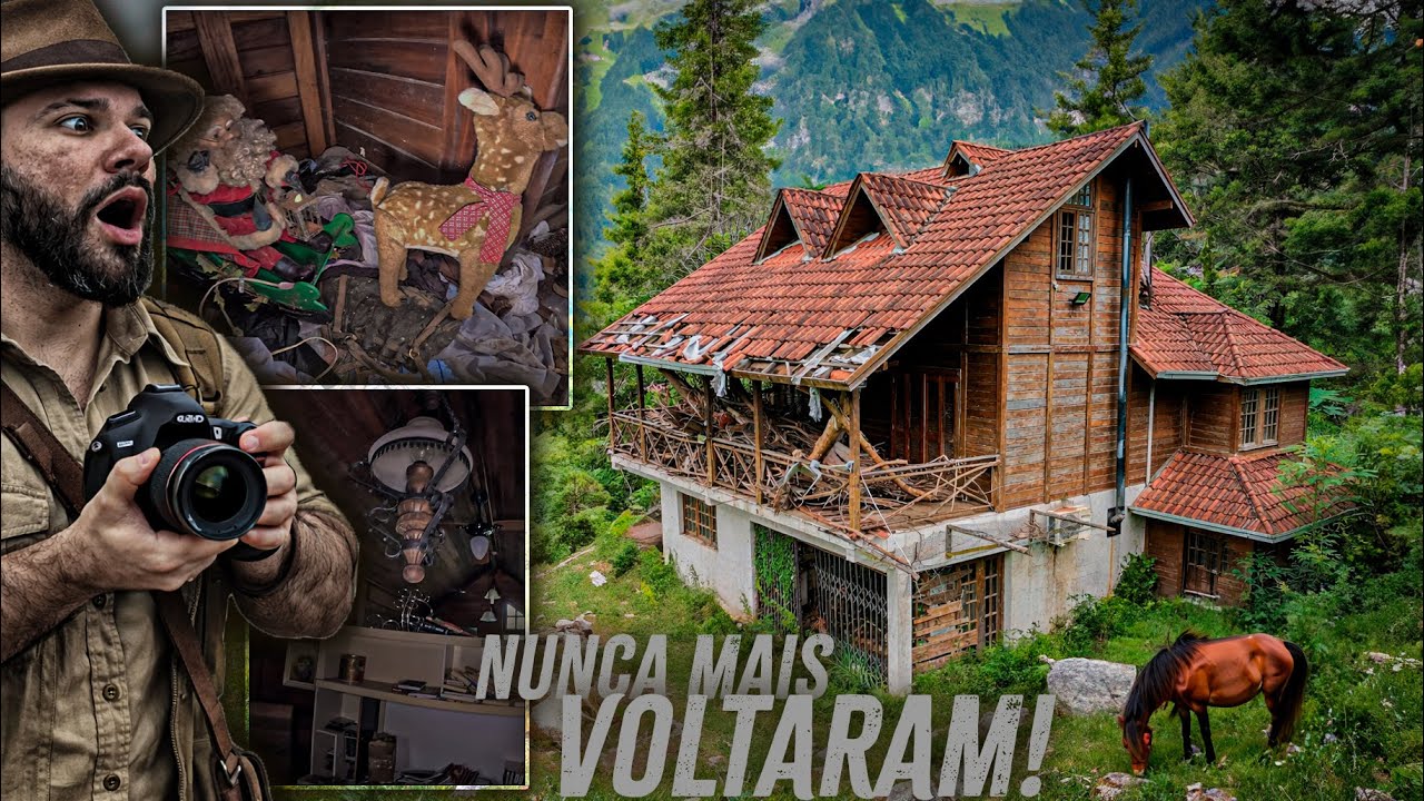 DESCOBRI UMA INCR&Iacute;VEL MANS&Atilde;O INTACTA ONDE UMA FAM&Iacute;LIA RICA SUMIU AP&Oacute;S UMA GRANDE TRAG&Eacute;DIA - TRISTE!