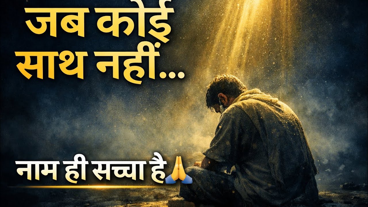 “जब कोई साथ नहीं होता… ये भजन सुनो 😢 | Heart Touching Nirgun Bhajan”