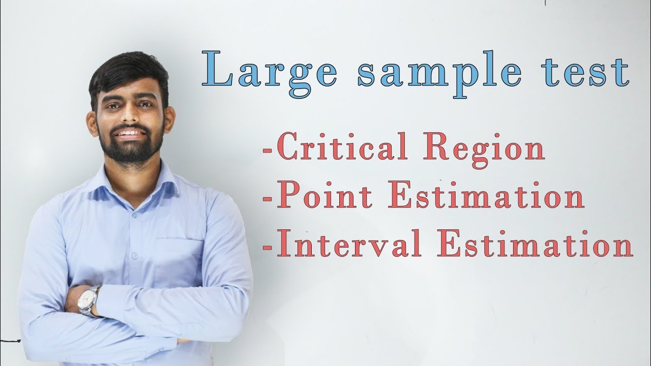 Large Sample Test  Introduction - Part -2 [Lec 2]