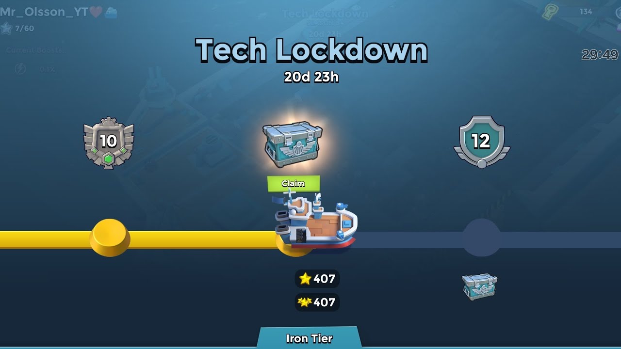 First Attacks - F2P Account - Boom Beach Warships Season 84: Tech Lockdown