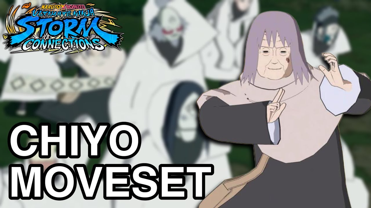 Lady Chiyo FULL Moveset - Naruto x Boruto Ultimate Ninja Storm Connections