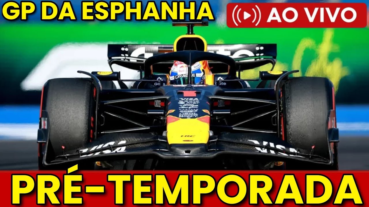 F1 AO VIVO GP DA BARCELONA PRÉ TEMPORADA COM MAX VERSTAPPEN NA PISTA - F1 MANAGER 24 #f1 #f12026