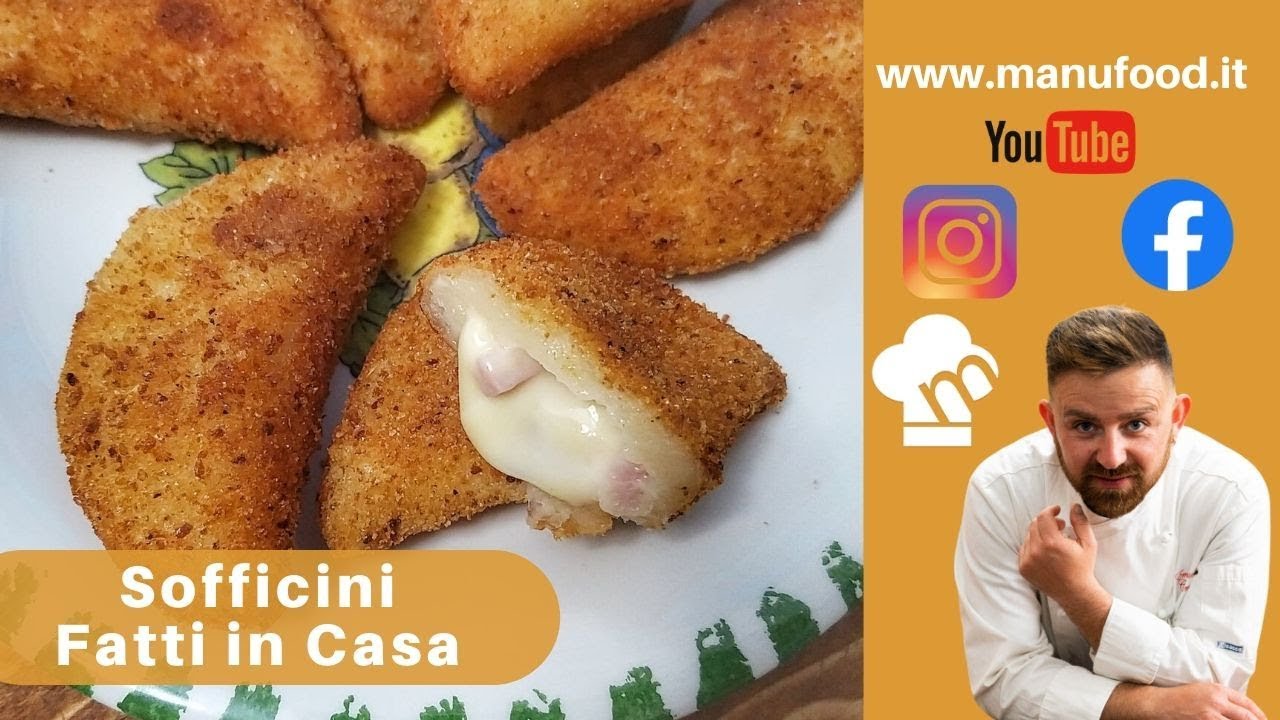Sofficini Fatti in Casa,doppia farcitura. Crederanno che li hai comprati.