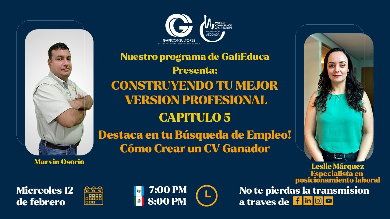 Destaca en tu B&uacute;squeda de Empleo! C&oacute;mo Crear un CV Ganador