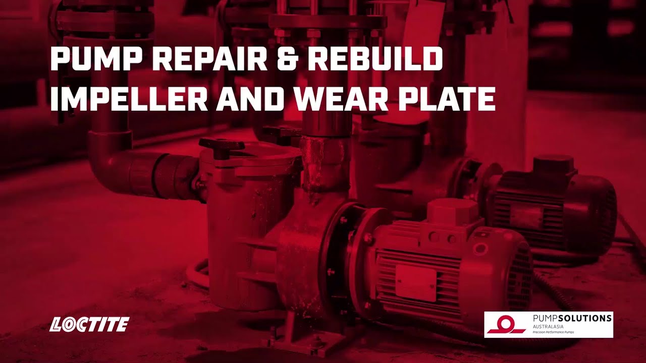 How to extend the life of industrial pumps - Wear plate and impeller repair and rebuild