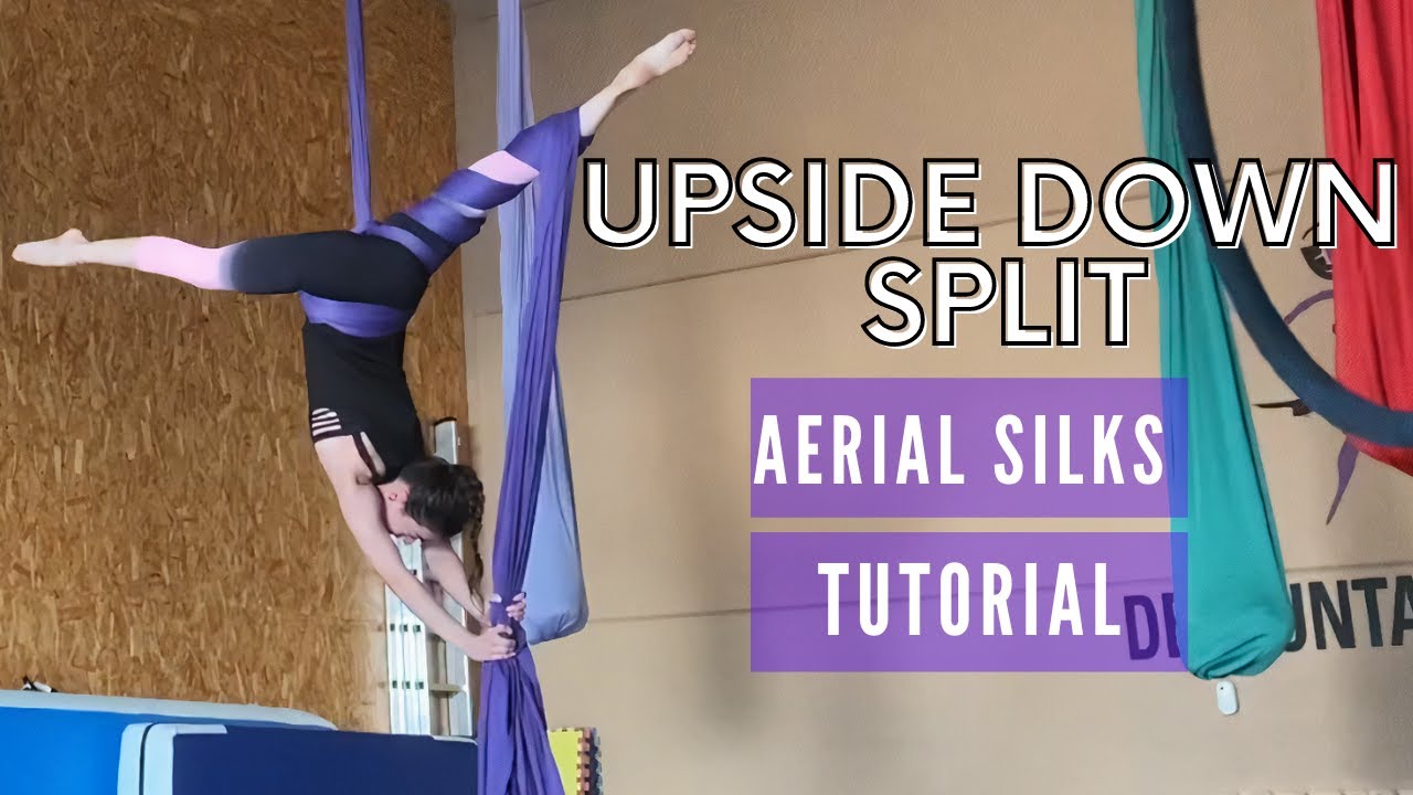 Upside Down Split Aerial Silks | Split Telas Aereas