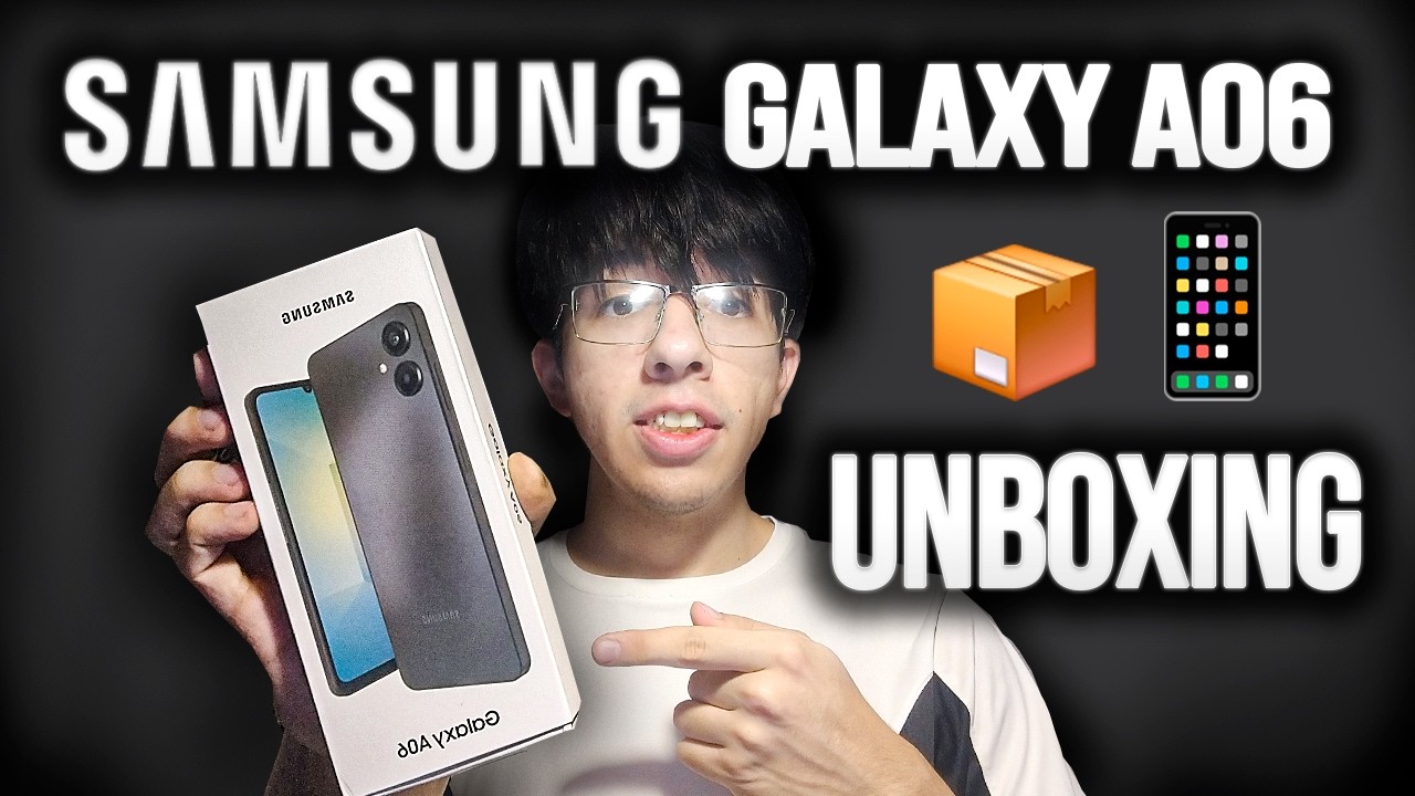 Samsung Galaxy A06 Unboxing