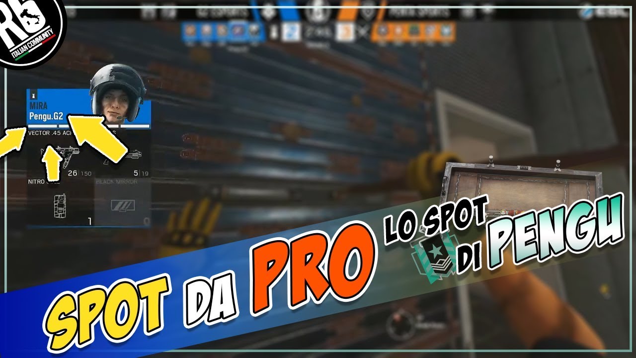 SPOT DA PRO - IL TRICK DI PENGU! [Rainbow Six Siege ITA]