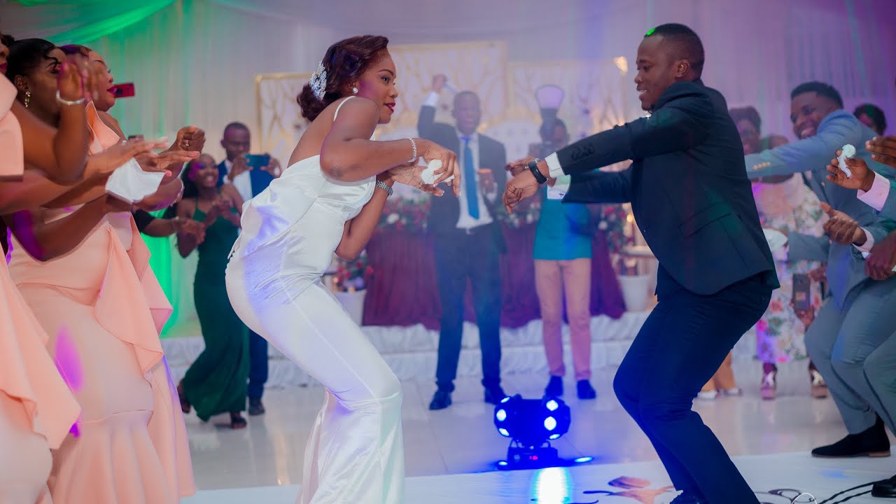 INCREDIBLE CONGOLESE WEDDING ENTRANCE DANCE | Prisca & Nick From Maajabu 🔥 🇨🇩