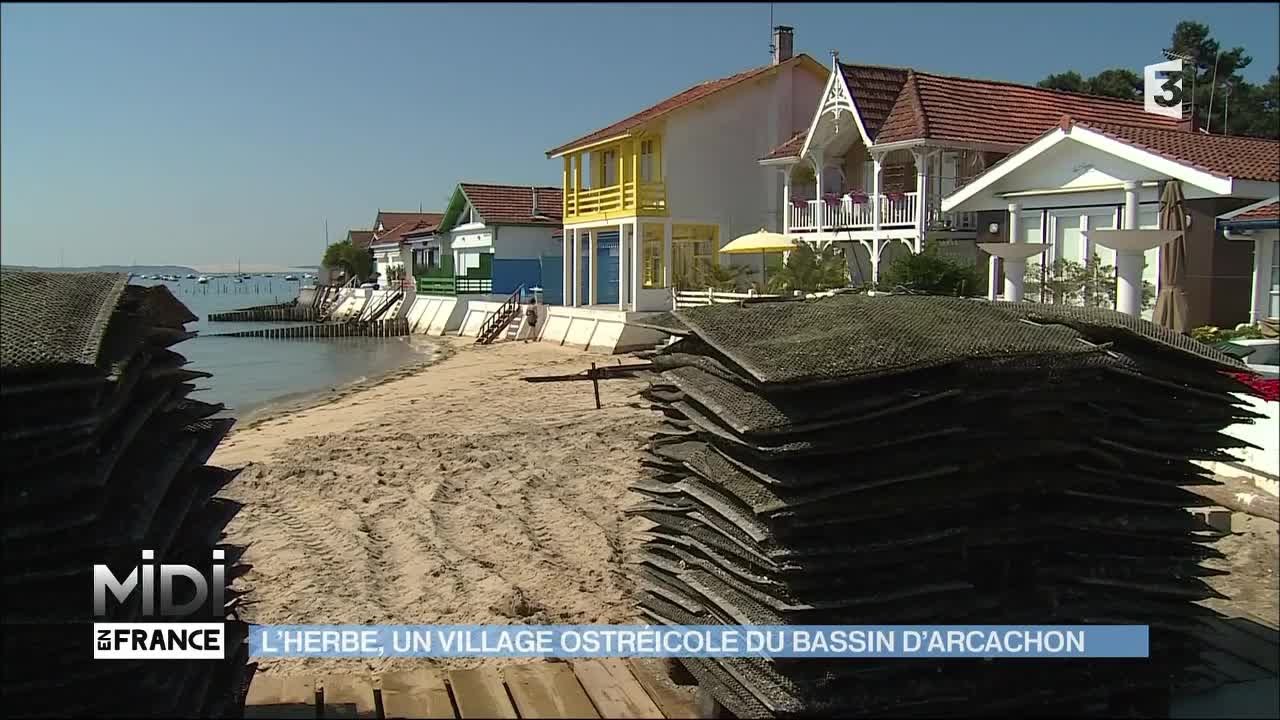 L'Herbe, un village ostréicole du bassin d'Arcachon