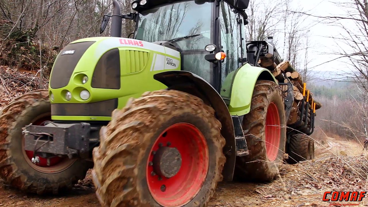 Rimorchio Kronos 120 2WDH + gru KRONOS 5000