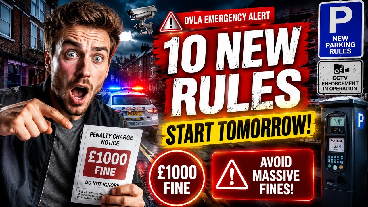 ⚠️ New UK Parking Rules 2026 Explained: DVLA Issues Emergency Warning for All Drivers