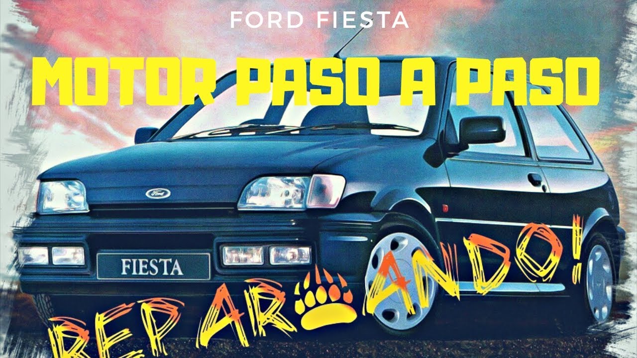Cómo LIMPIAR! el Motor Paso a Paso del Ford Fiesta mk3 1.3 español 🚘👌👌👌!!!