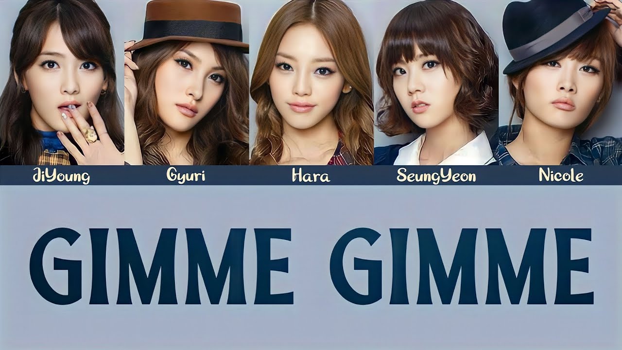 KARA - Gimme Gimme (Rom/Eng/Port Lyrics)