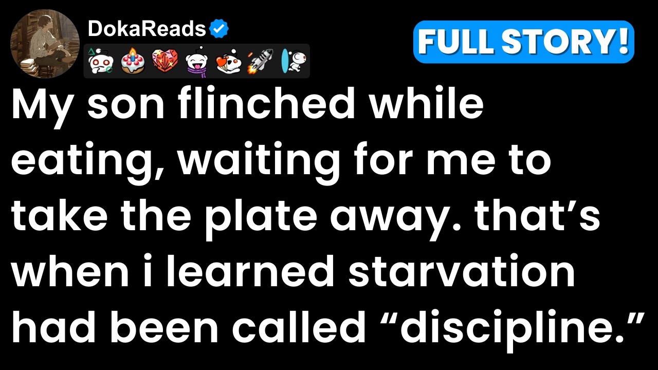 My son asked why we kept feeding him every day and I understood he'd only eaten when he earned it.