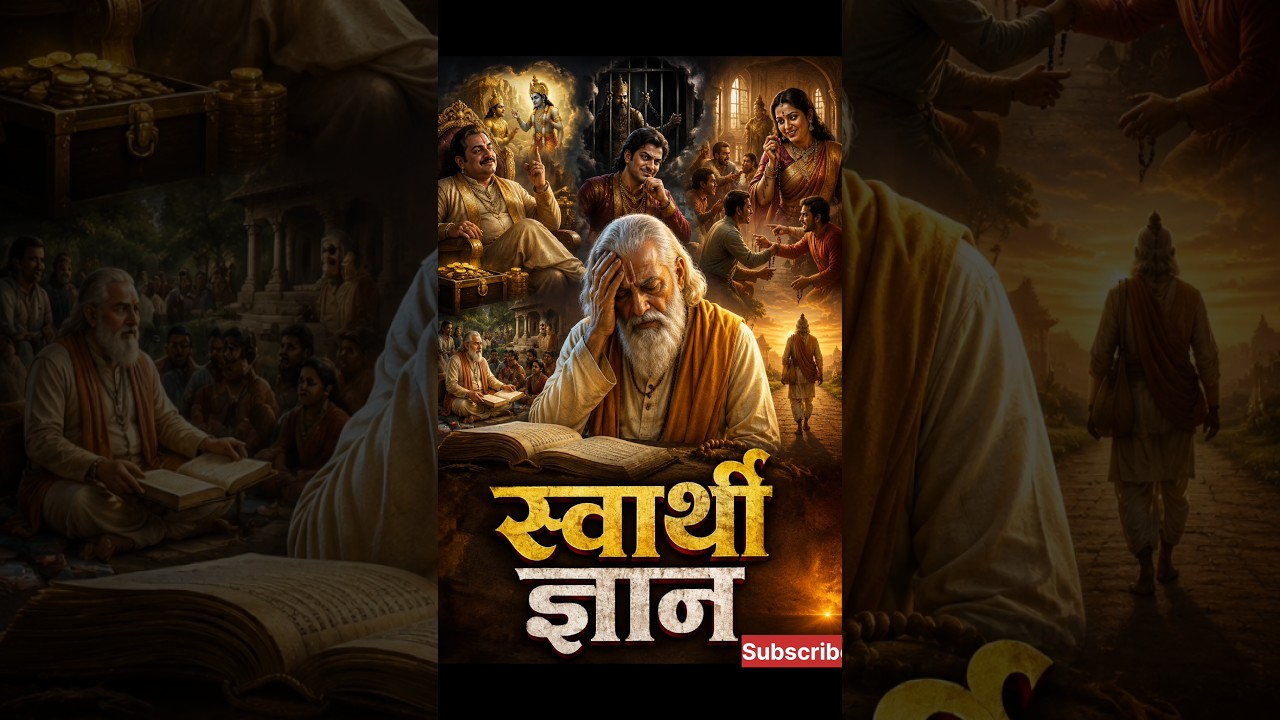 स्वार्थी ज्ञान | एक ही कथा, तीन अलग-अलग अर्थ | कथा सुनकर भी लोग क्यों नहीं बदले?