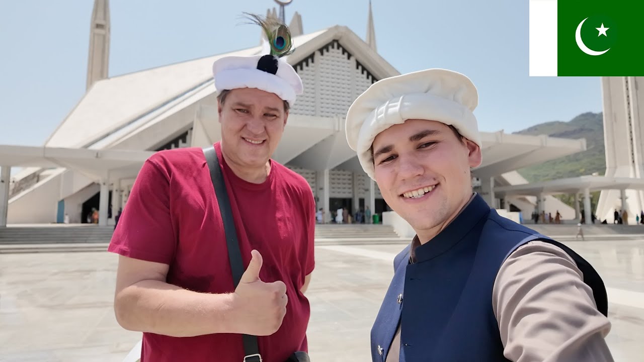 Showing Dad the Beauty of Faisal Masjid for the First Time | Eid Mubarak!