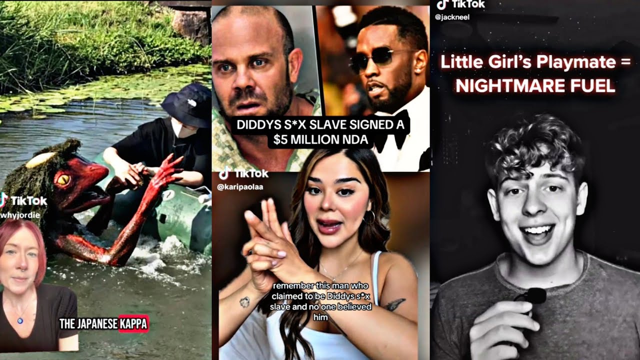 Random Creepy facts True crime scary story Tiktok compilation