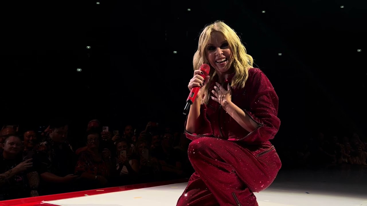 Kylie Minogue - Tension Tour, Sydney, 1/3/25 B Stage Full Set, Say Something