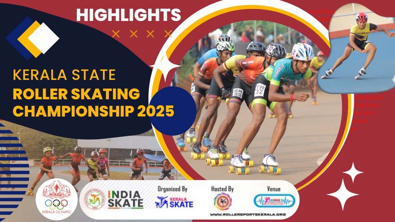 Speed, Skill, and Excitement: Watch Kerala Roller Skating Championship Highlights|KERALA SKATE |KOA