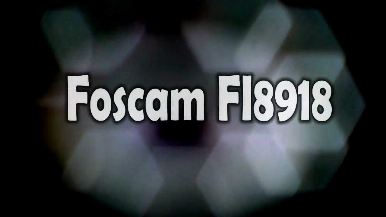 Foscam FI8918W IP Camera and iPhone CamViewer App