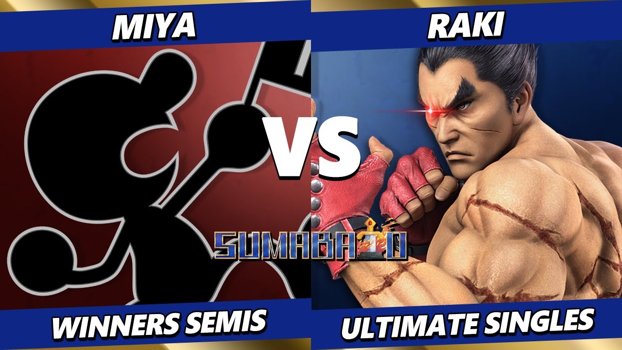 Sumabato 63 TOP 8 &ndash; Miya (gra i oglądanie) vs. Raki (Kazuya) Smash Ultimate - SSBU