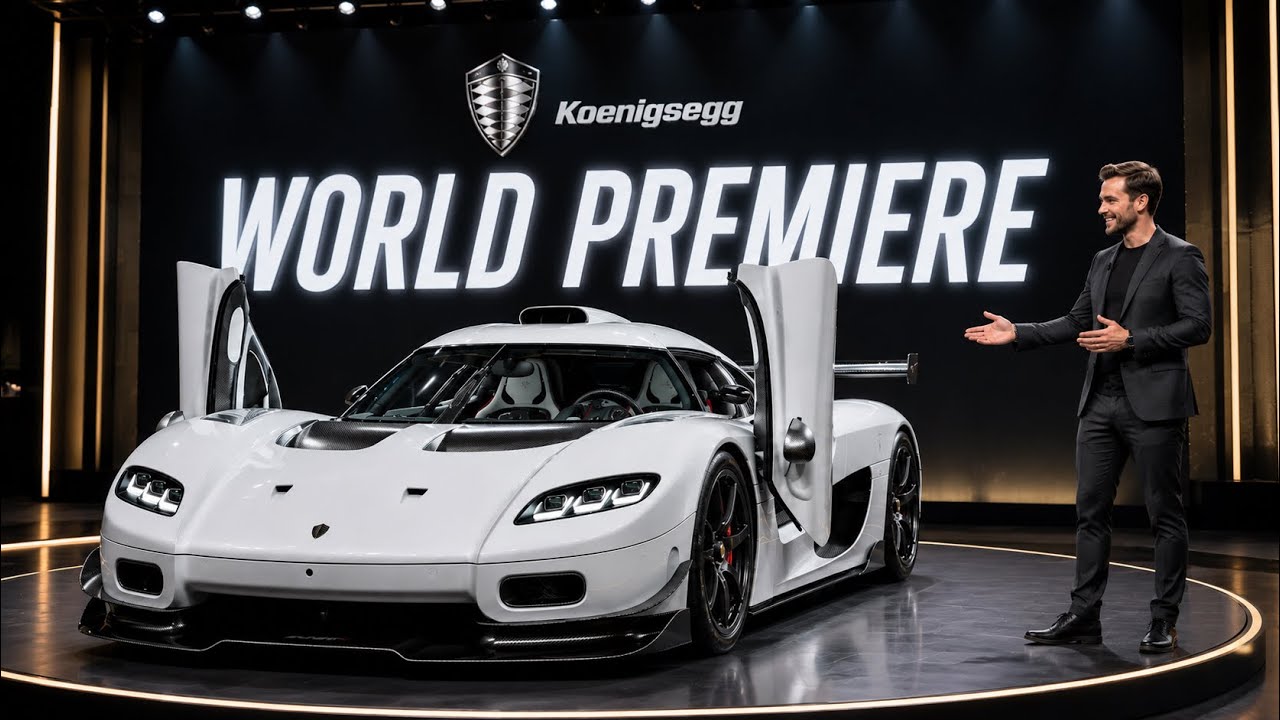 2027 Koenigsegg CCGT1 Revealed &ndash; 1,600 HP Manual Hypercar! | World Premiere