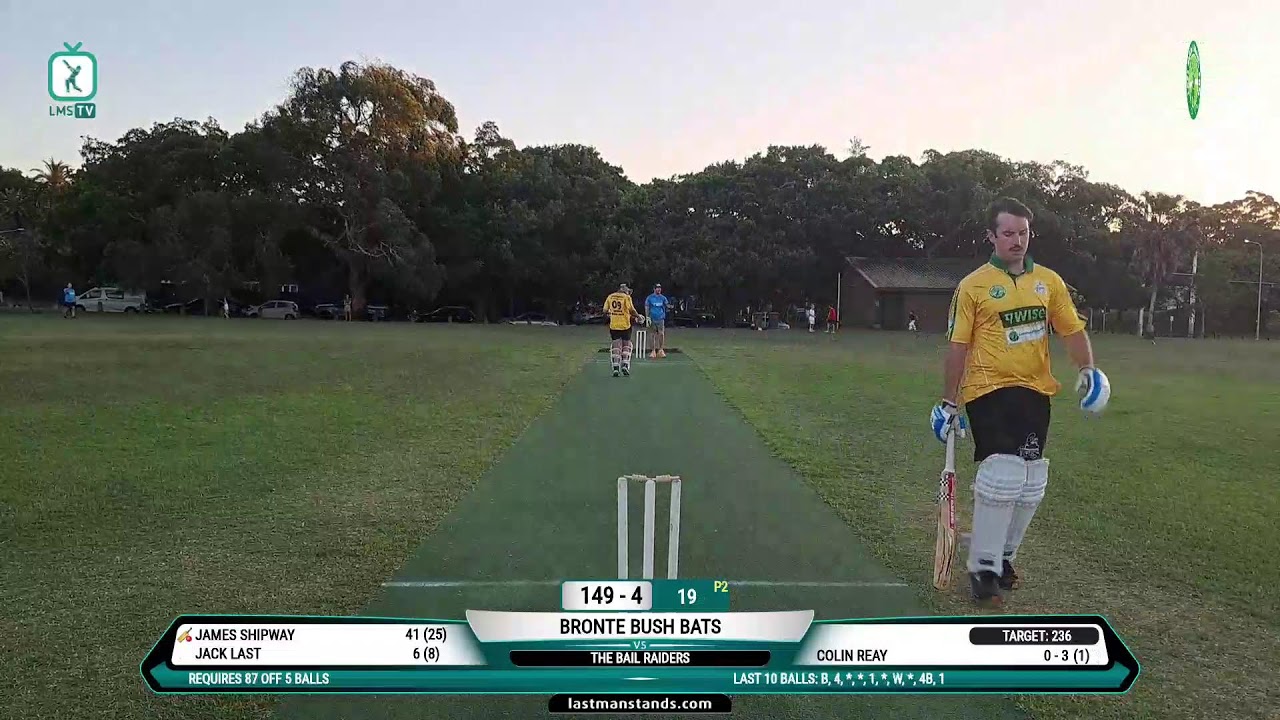 Bronte Bush Bats vs The Bail Raiders | Sydney | Australia