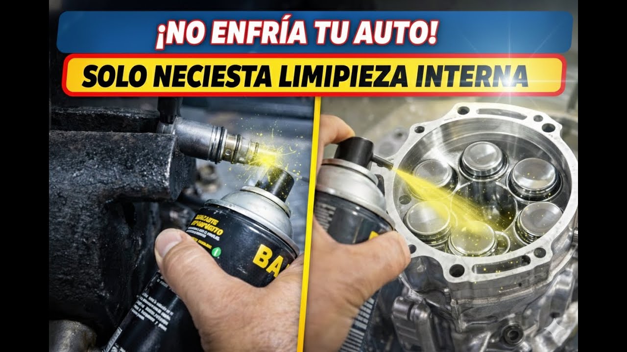 ¿No enfría? Lava la válvula de control y el compresor QUEDA AL 100% FUNCIONANDO!