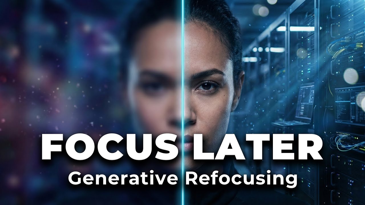 Focus Later: This AI Lets You Refocus Any Photo | AI With Nawab