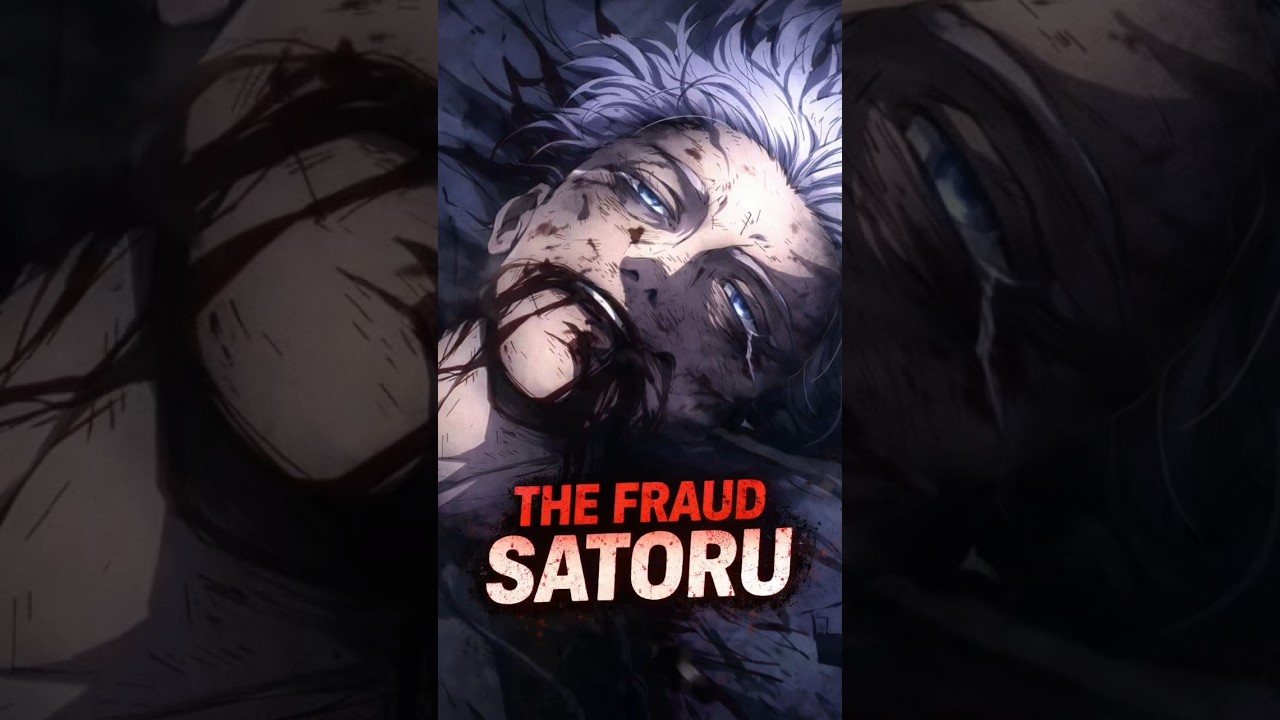 GOJO SATORU IS THE REAL VILLAIN. 🚩