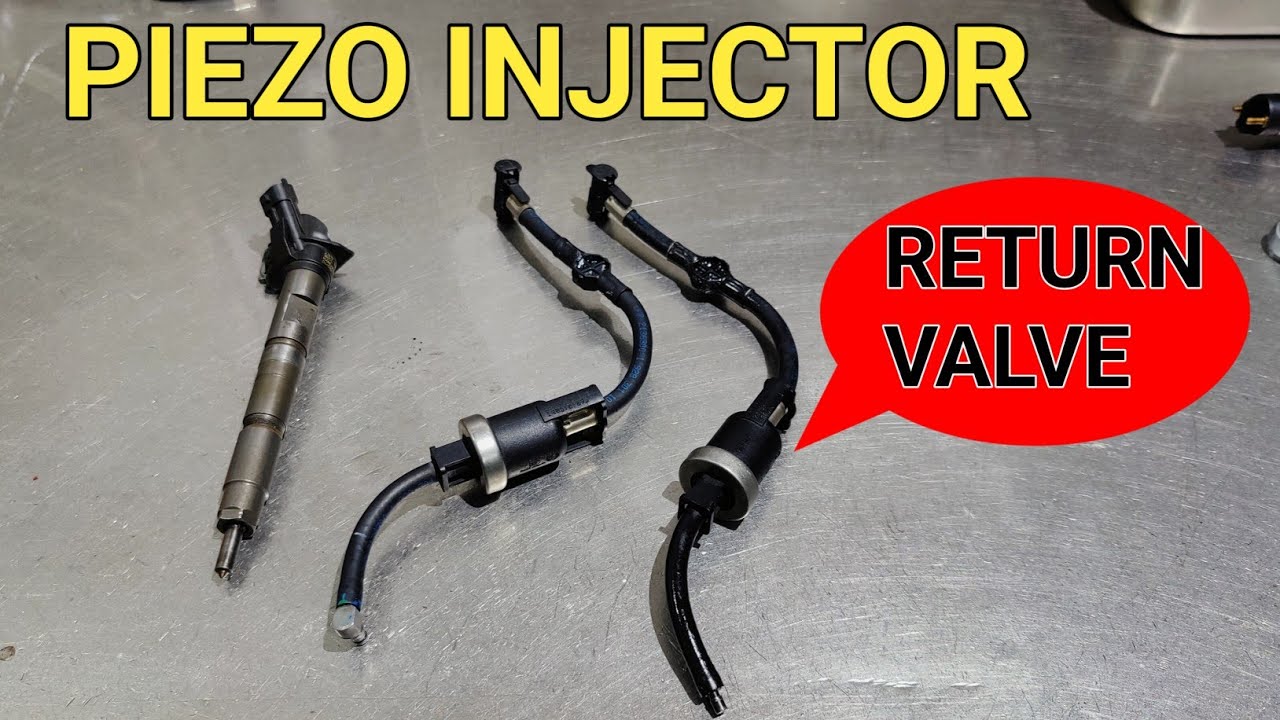PIEZO INJECTOR RETURN PIPES ! PIEZO INJECTOR RETURN 10BAR PIPE ! PIEZO INJECTOR TESTING