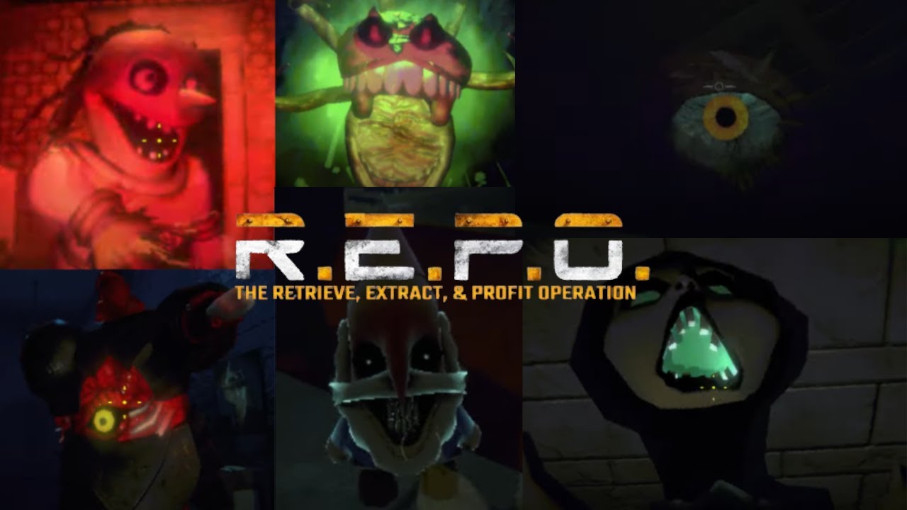 R.E.P.O GUIA DE TODOS OS MONSTROS pt1
