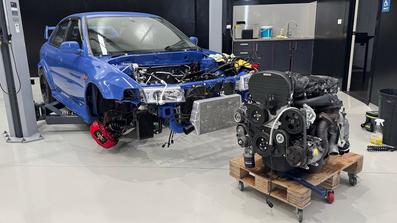 Lancer EVO 6, это тяжелая работа.