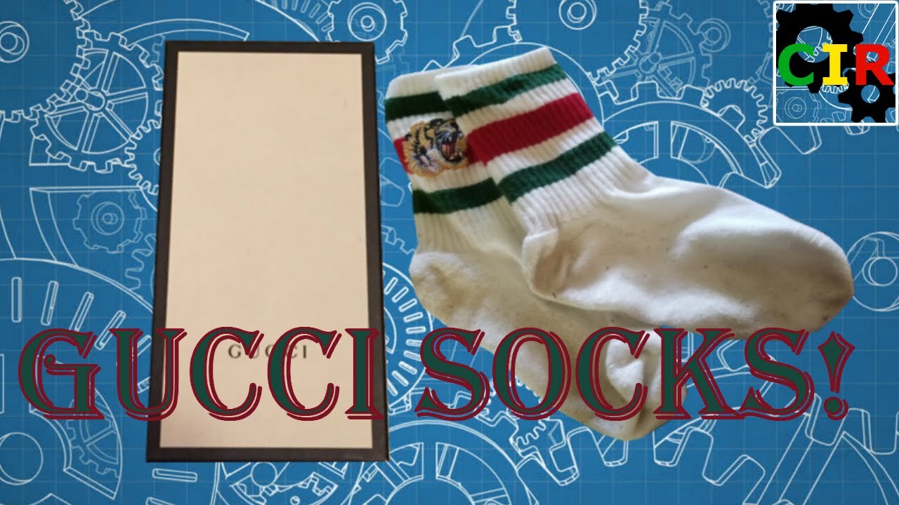 gucci sock review (very cool)