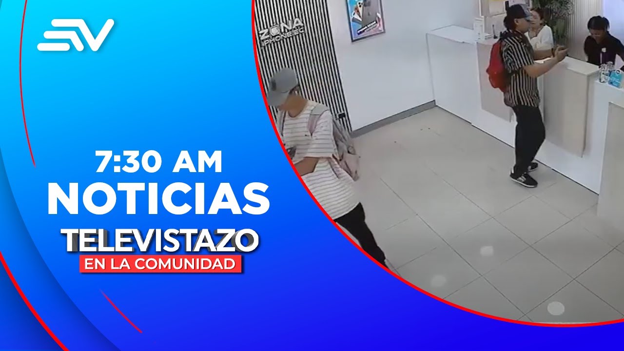 Dos hombres armados entraron a robar en un local comercial en Guayaquil  | Televistazo | Ecuavisa