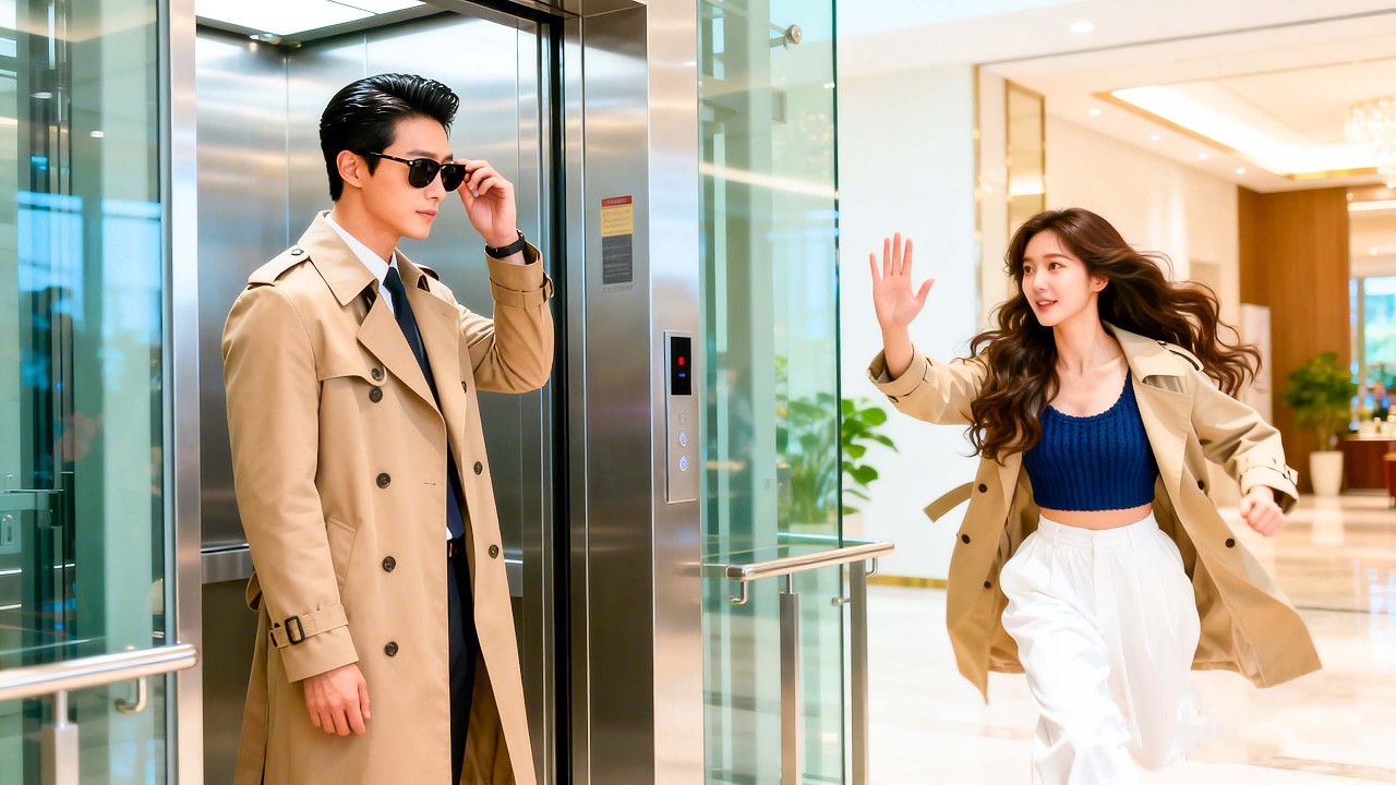 مدير أعزب30عامًا يقع بحب متدربة تدخل المصعد فجأة—قصة مفاجئة