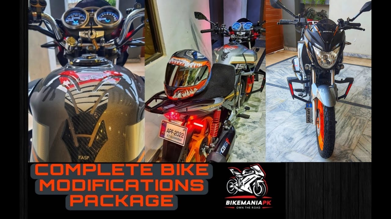 HONDA CB150F SE | COMPLETE BIKE MODIFICATIONS PACKAGE | BIG REAR TYRE INSTALLATION ISSUE RESOLVED