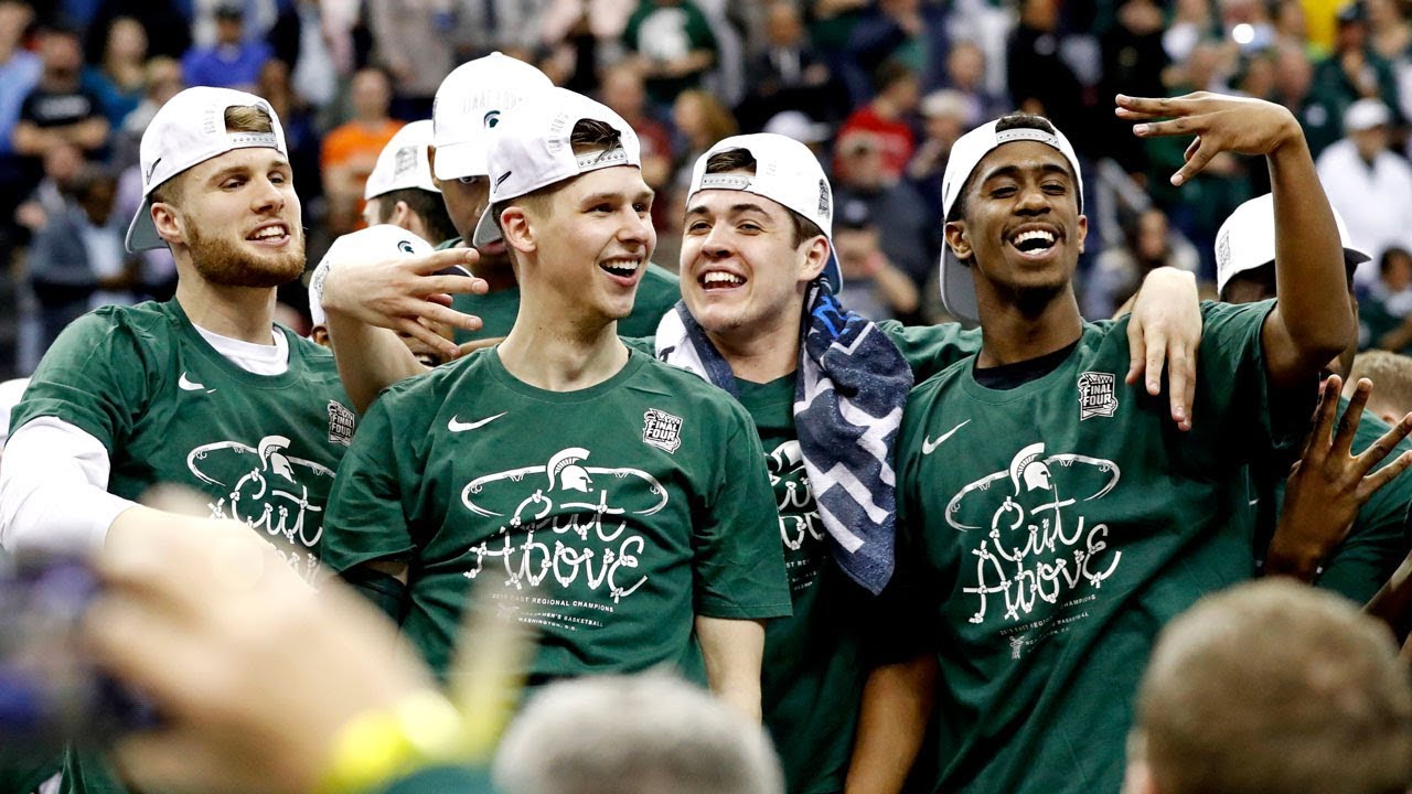 Relive the Michigan State Spartans' road to the Final Four